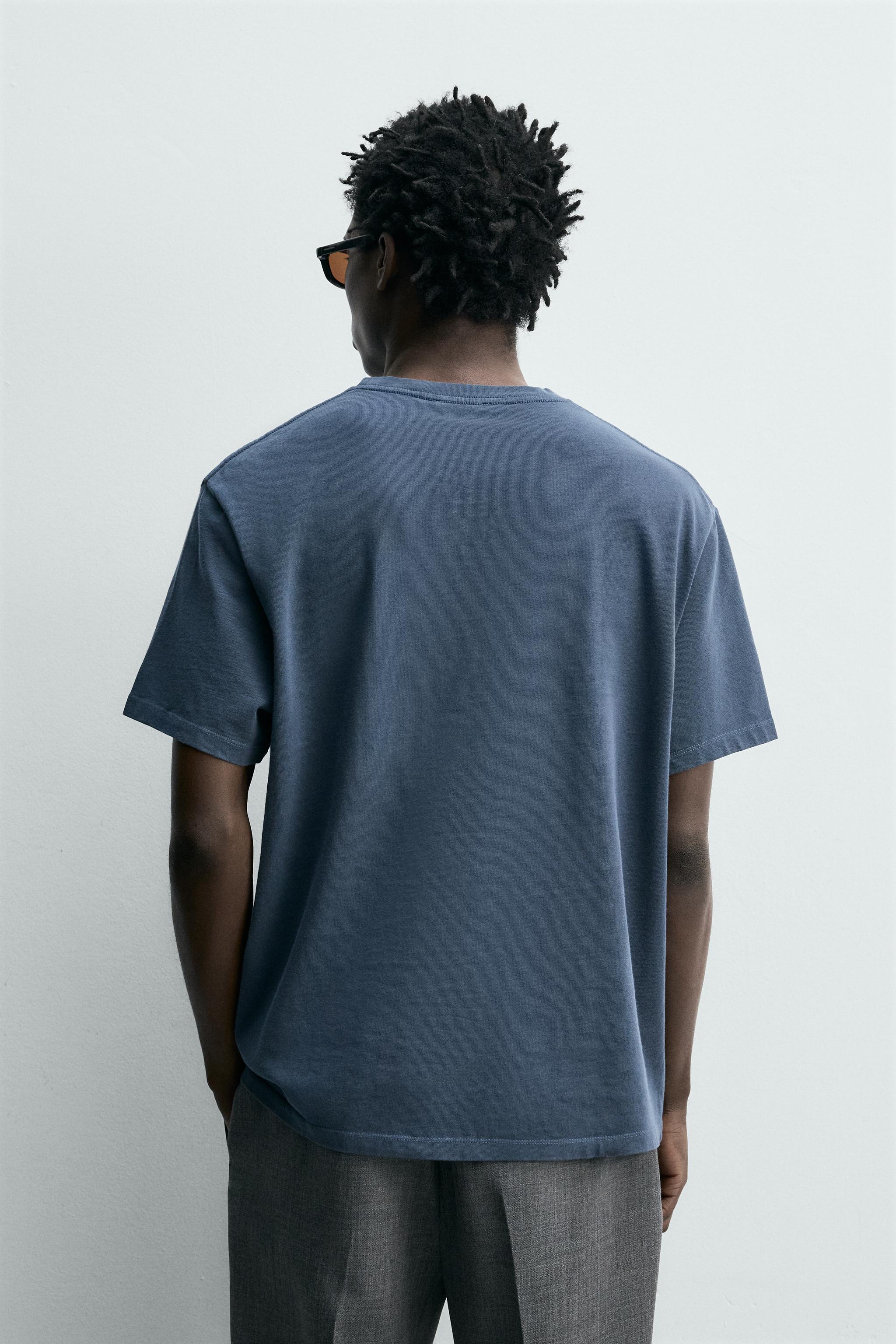 NAUTICAL EMBROIDERED POCKET T-SHIRT